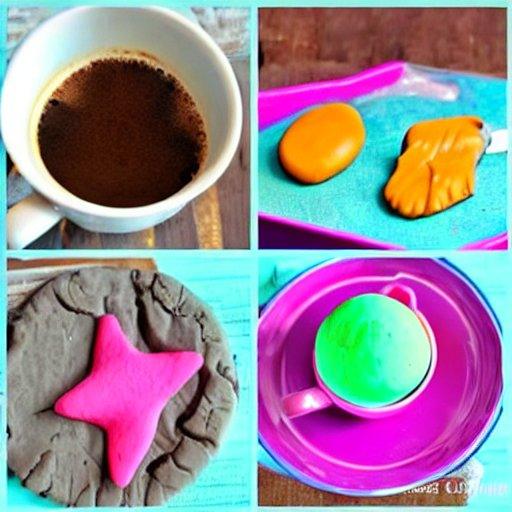 Easy Coffee Playdough Recipe - 4aKid