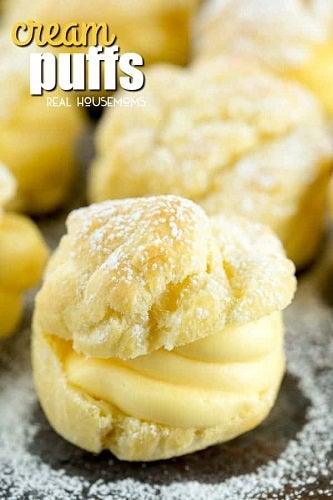 Easy Cream Puffs Recipe - 4aKid