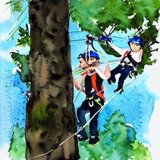 Experience the thrill of zip lines with Acrobranch! - 4aKid