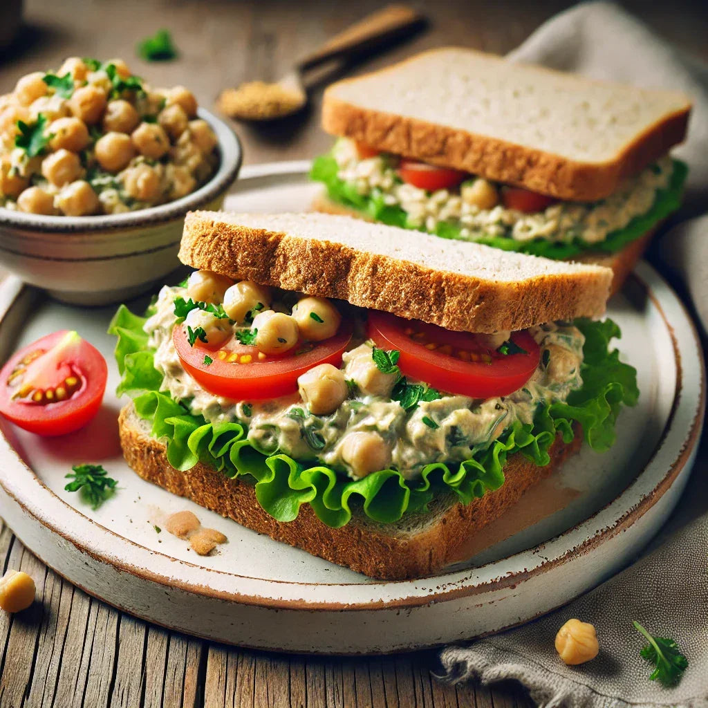 Vegan Chickpea Salad Sandwich