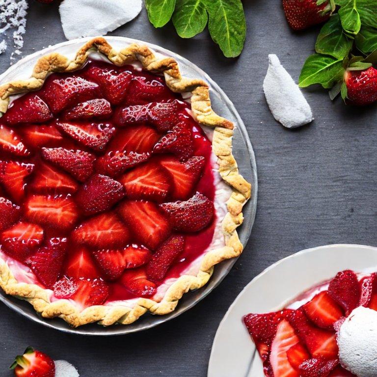 Fresh Strawberry Pie: A Summertime Delight - 4aKid