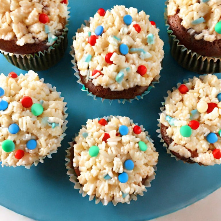 Fun and Irresistible Rice Krispies Treat Cupcake Recipe – 4aKid
