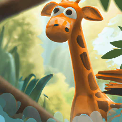 "Ginger the Giraffe's Epic Adventure Through the Wilds of the Jungle" - 4aKid