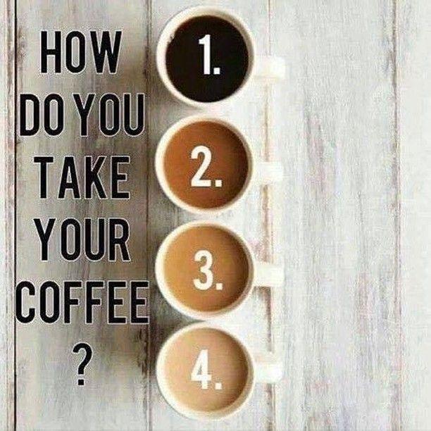 How do you take your coffee? - 4aKid