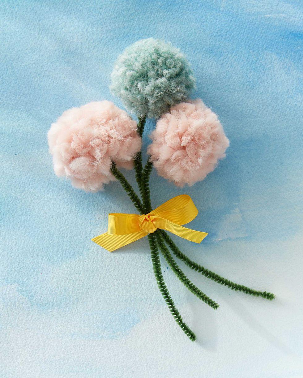 Hoe om 'n Pom-Pom Boeket te maak – 4aKid
