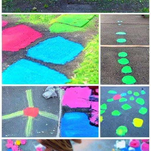How to Make Homemade Sidewalk Chalk - 4aKid