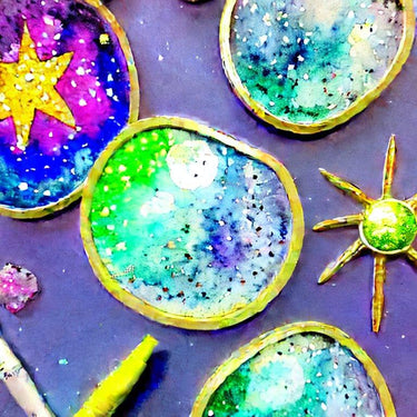 How to Make Sparkly Moon Rocks for Kids – 4aKid