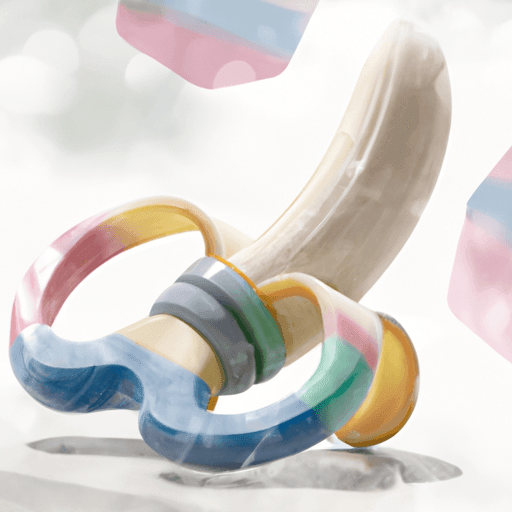 "Introducing the Baby Banana Teether: A Fun and Safe Way to Soothe Baby's Gums in Assorted Colors!" - 4aKid