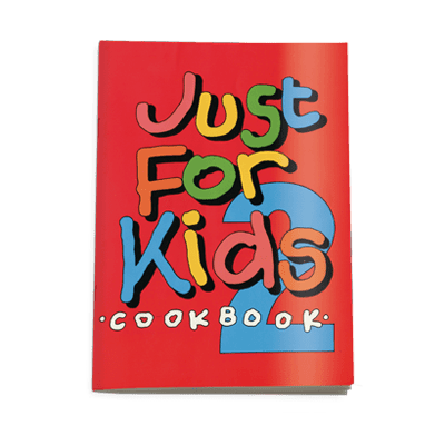 Just For Kids Cookbook 2 E-Book- latest product from 4aKid - 4aKid