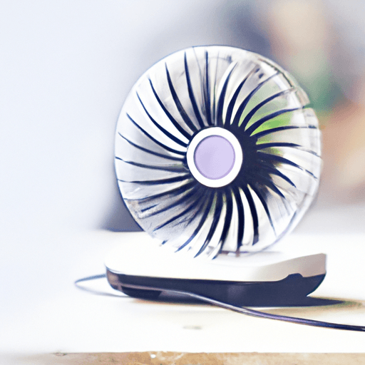 "Keep Cool and Enjoy the Breeze With Mini USB Fan Z9!" - 4aKid