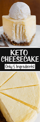 Keto Cheesecake - Just 5 Ingredients! - 4aKid