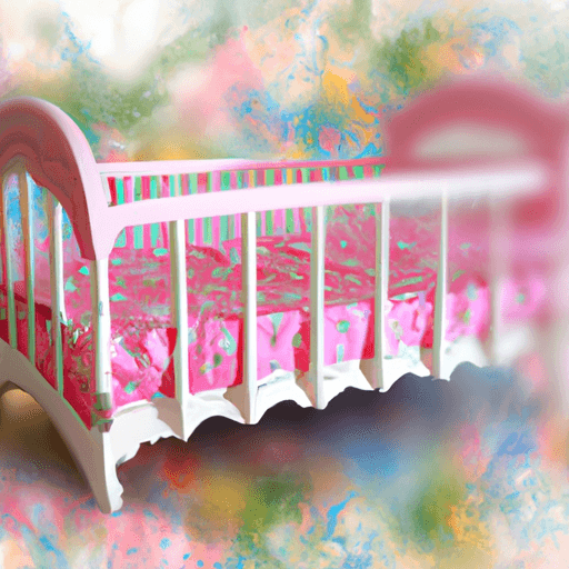 "Make Bedtime Magical with the Jeronimo Doll Camp Cot - Pink Floral" - 4aKid