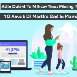 "Moms: Unlock Your Potential with Affiliate Marketing - A Step-by-Step Guide to Building a Profitable Online Business" - 4aKid