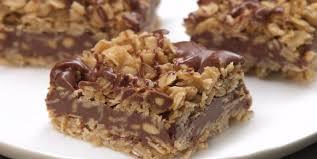 Mouthwatering Chocolate Oatmeal Peanut Butter Bars Recipe - 4aKid
