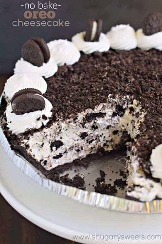 No Bake Oreo Cheesecake - 4aKid