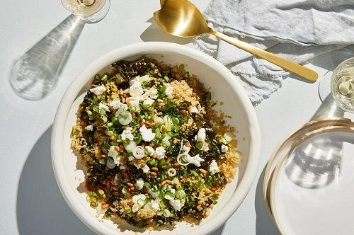 One-Pot Kale & Quinoa Pilaf - 4aKid Blog - 4aKid