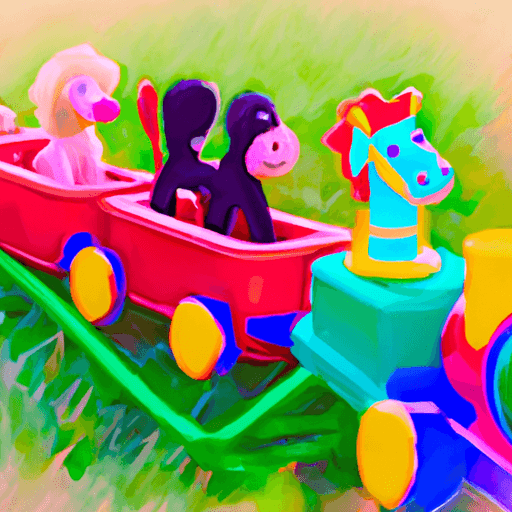 "Order Now: Get Kids Ready for Summer Fun with Melissa & Doug's Rocking Farm Animal Pull Train!" - 4aKid