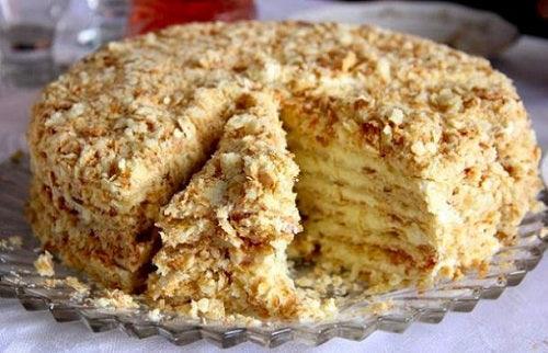 Portuguese Creamy Maria Biscuits Cake Recipe - 4aKid