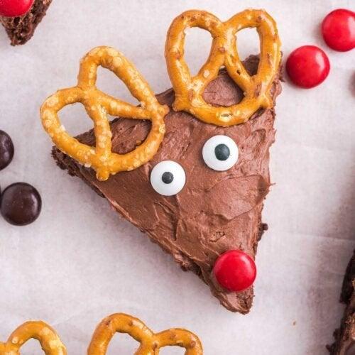 Reindeer Brownies - 4aKid Blog - 4aKid