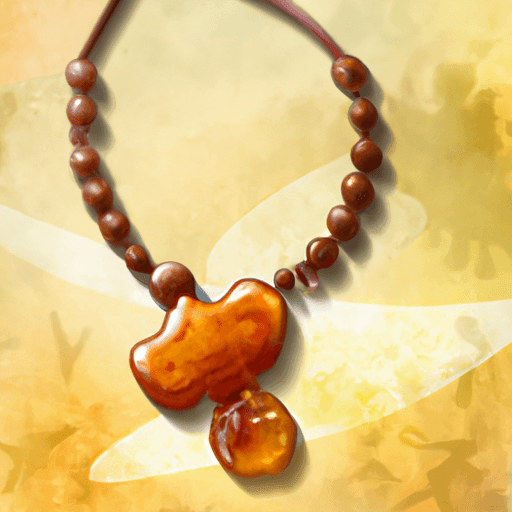 "Relieve Your Baby's Teething Pains with Cognac Amber Teething Necklace!" - 4aKid