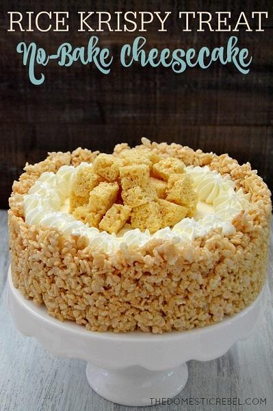 Rice Krispy Treat No Bake Cheesecake: A Delightful Dessert for Every Fan! - 4aKid
