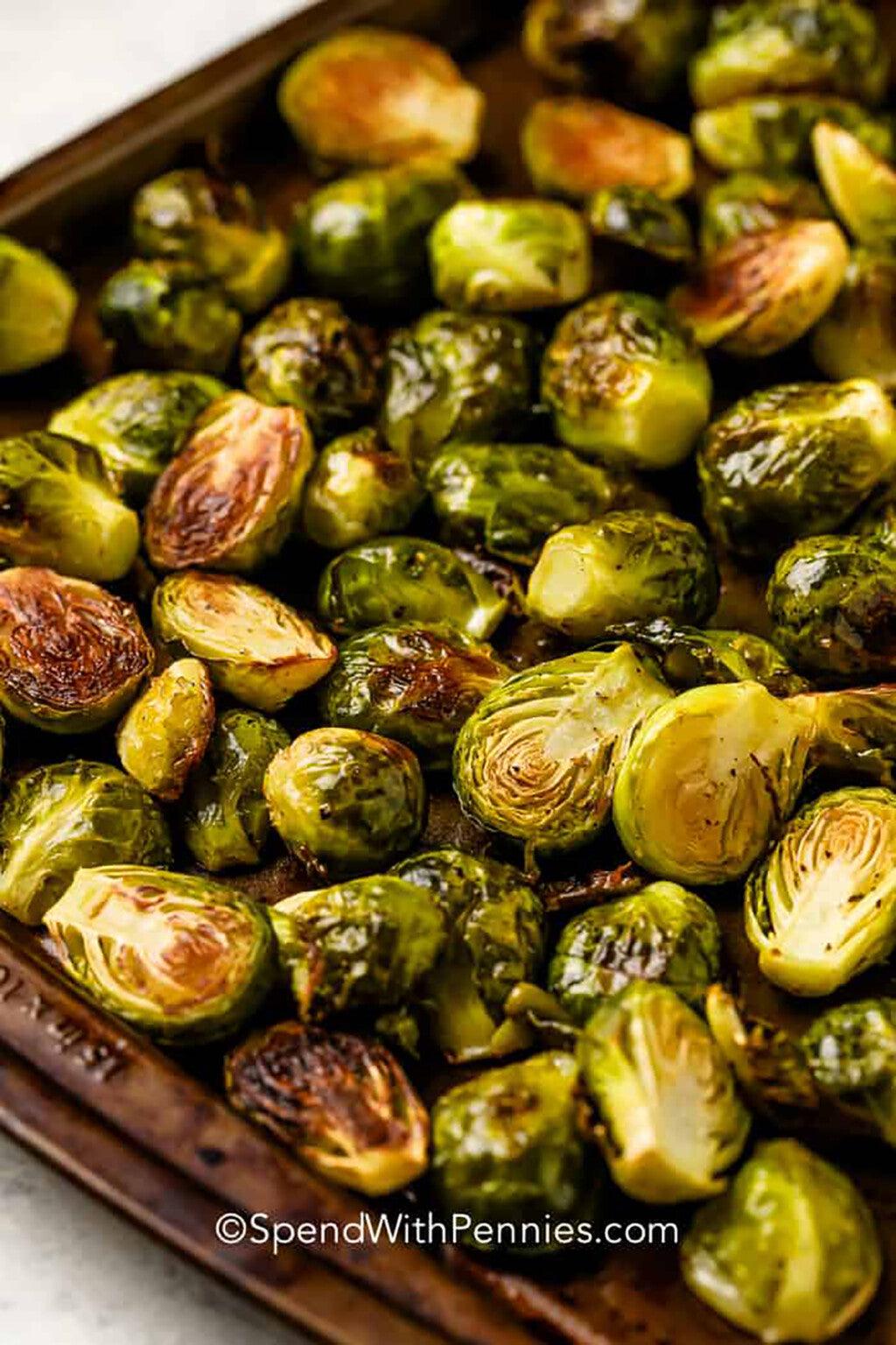 Roasted Brussels Sprouts - 4aKid