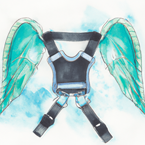 "Safety First: Keep Your Kids Safe with Angel Wings Harness!" - 4aKid