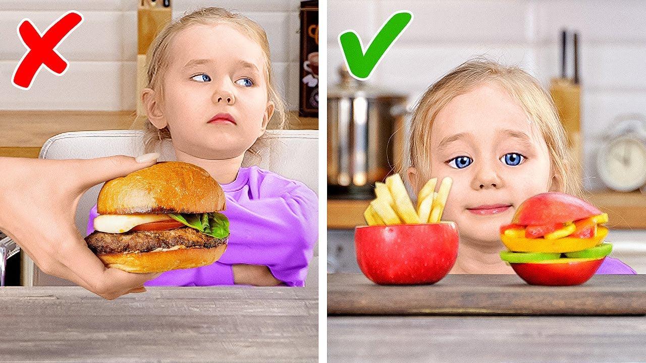 Smart Hacks For Crafty Parents || How to Teach Your Kids to Cook - 4aKid