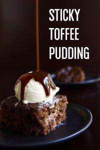 STICKY TOFFEE PUDDING - 4aKid