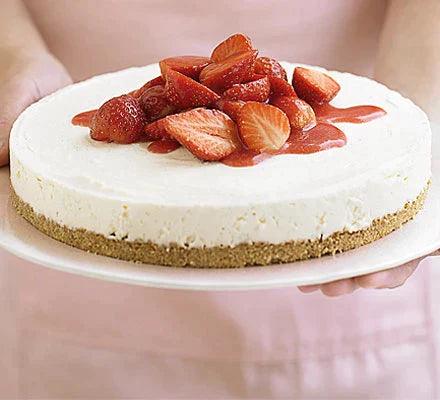Strawberry cheesecake in 4 easy steps - 4aKid