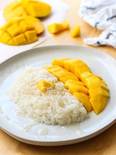 Thai Mango Sweet Sticky Rice - Joyous Apron - 4aKid
