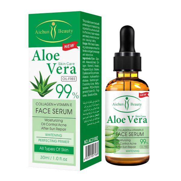 The Benefits of Aloe Vera Collagen & Vitamin E Face Serum for Glowing Skin - 4aKid