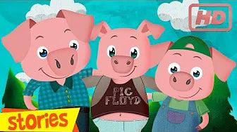 THREE LITTLE PIGS, story for children - Clap Clap Kids, fairy tales and songs for kids - 4aKid