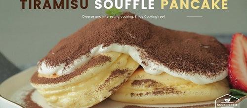 Tiramisu Souffle Pancake Recipe - 4aKid