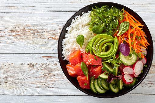 Tuna Salad Sushi Bowl - 4aKid