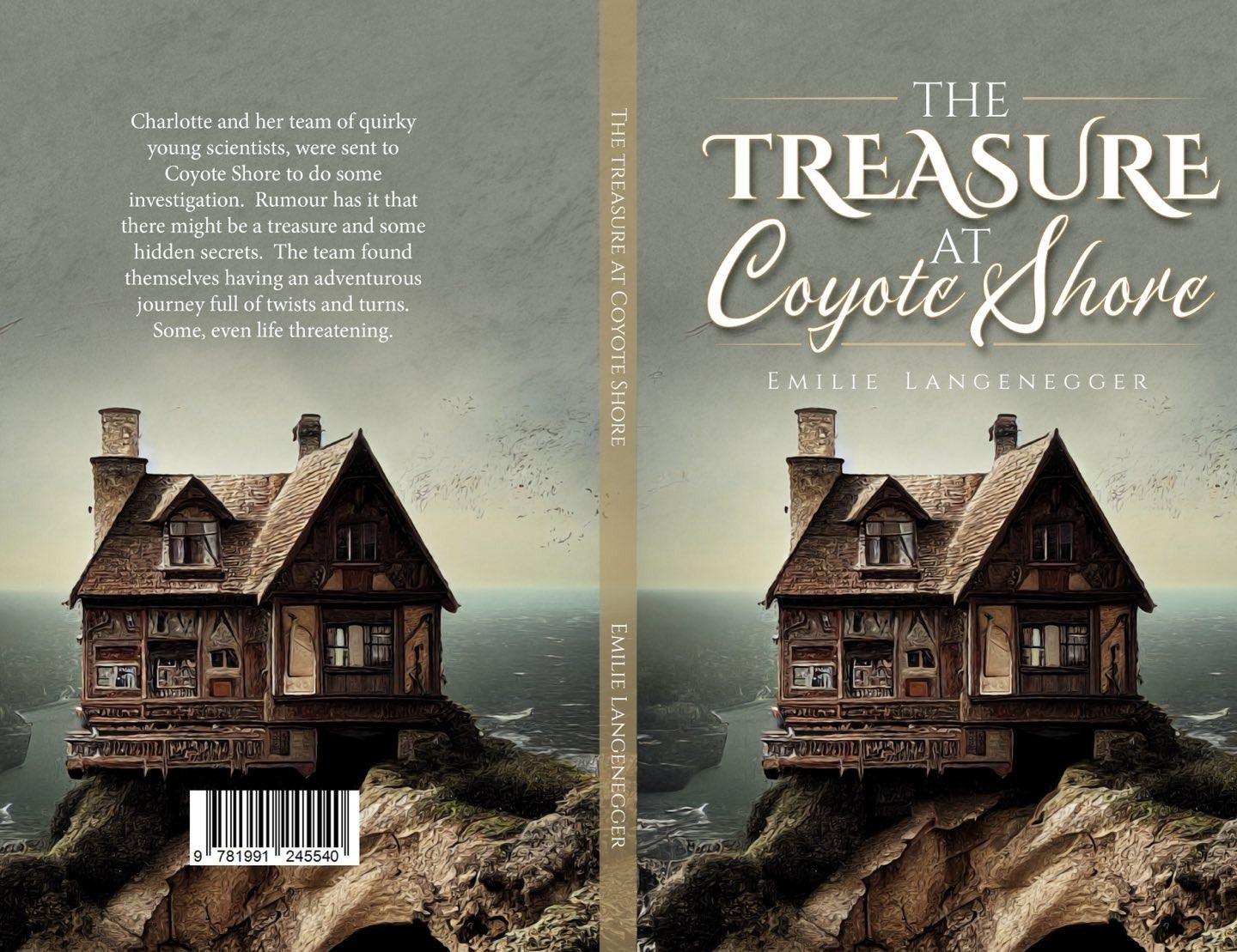 Win a copy of The Treasure at Coyote Shore by 11 year old author, Emilie Langenegger - 4aKid