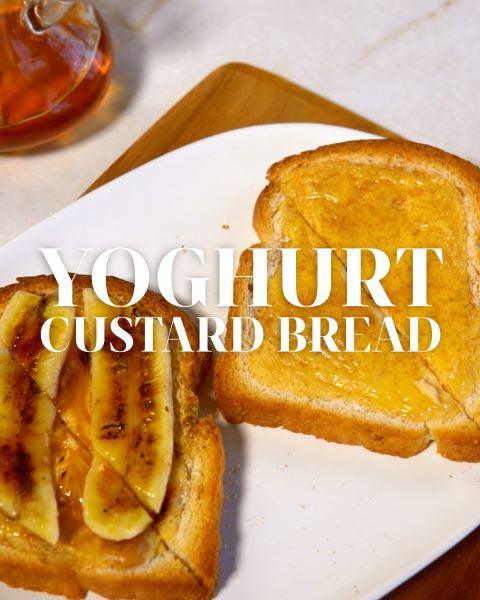 Yoghurt Custard Bread - 4aKid