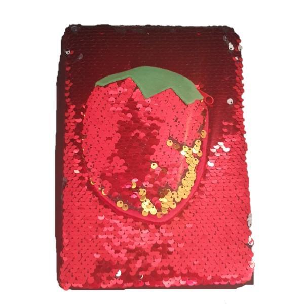 Zipper Pouch Sequins A5 Notebook - Assorted Colours- Latest product from 4aKid - 4aKid