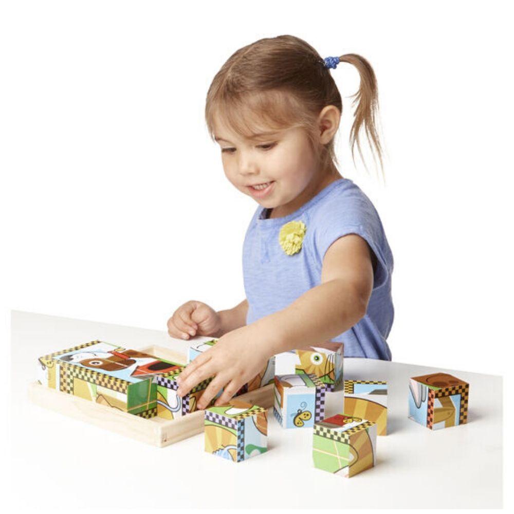 Melissa and Doug Cube Puzzles - 4aKid