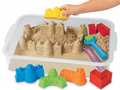 Basics 3lbs Moldeable Sensory Play Sand con Guatemala