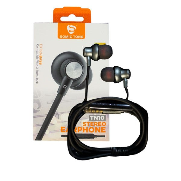 Earphones Somic Tone TN10 auxcable