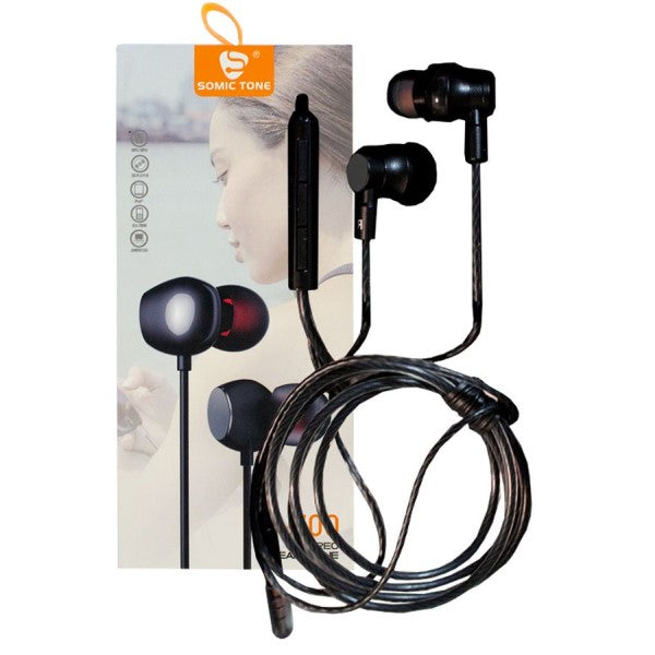 Earphones Somic Tone S-700 aux with controls