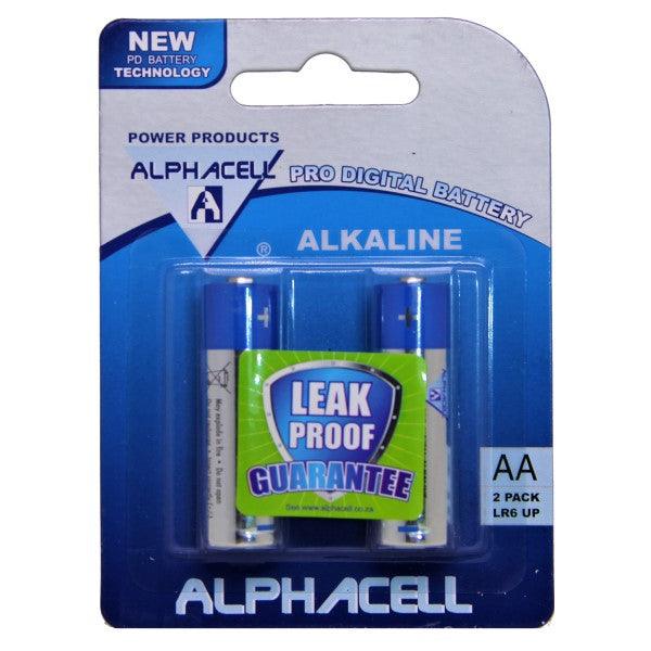 Alphacell AA Alkaline Pro Digital Battery - 4aKid