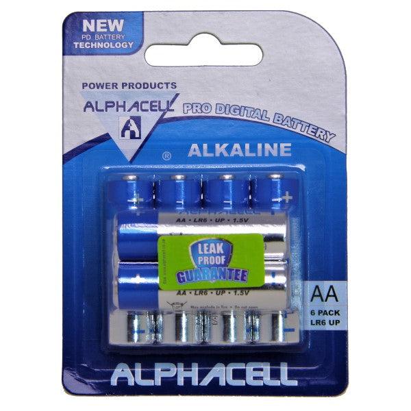 Alphacell AA Alkaline Pro Digital Battery - 4aKid