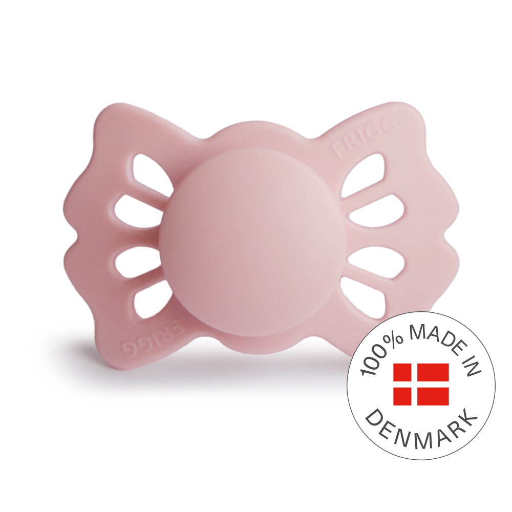 FRIGG Lucky - Baby Pink - Symmetrical Silicone Pacifier