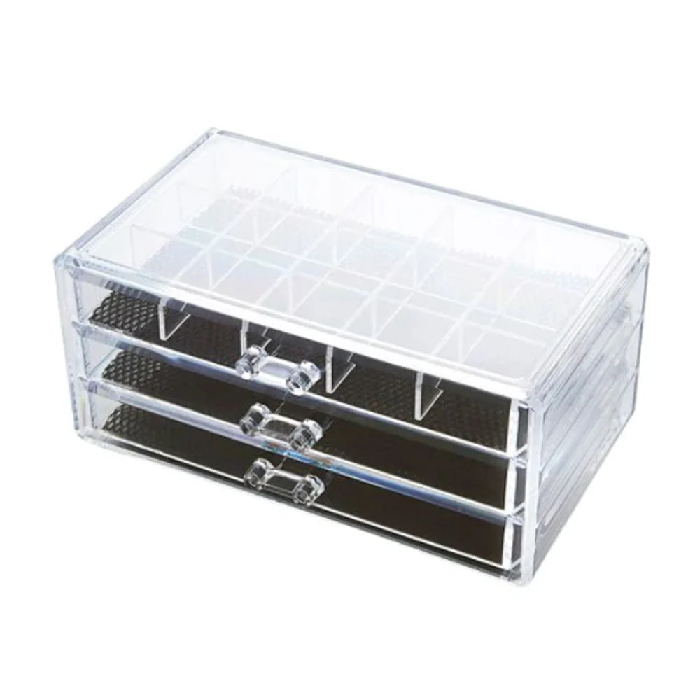 Clear Jewellery Organiser With Draws