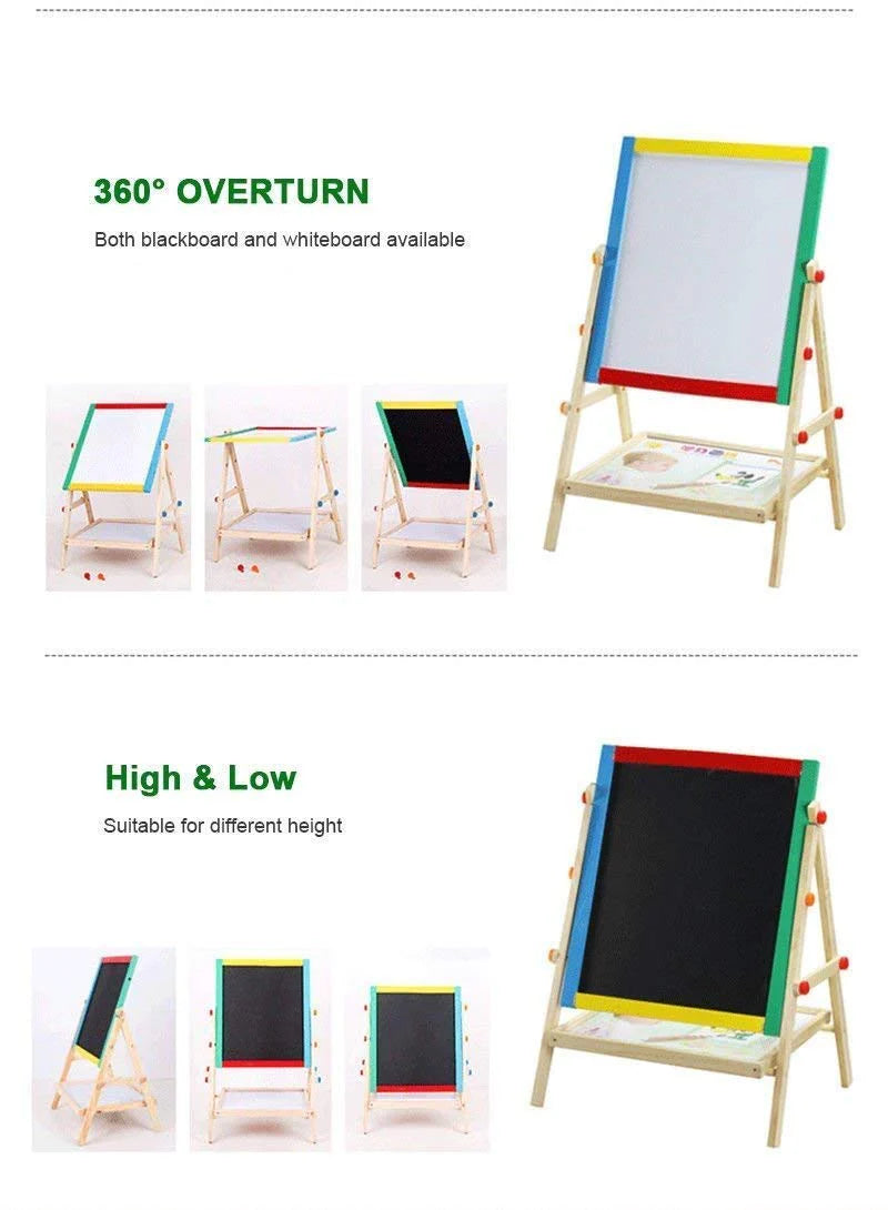 Jeronimo Double Sided Wooden Easel