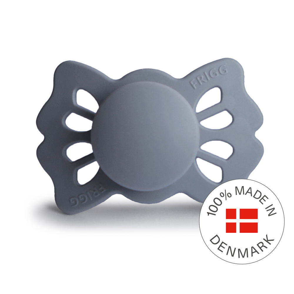 FRIGG Lucky - Great Gray - Symmetrical Silicone Pacifier