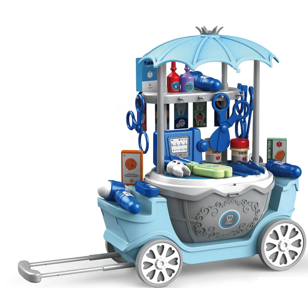 Super Trolley 4-in-1 Doctor Toy Set