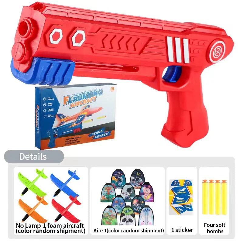 Jeronimo Airplane Launcher Foam Gun